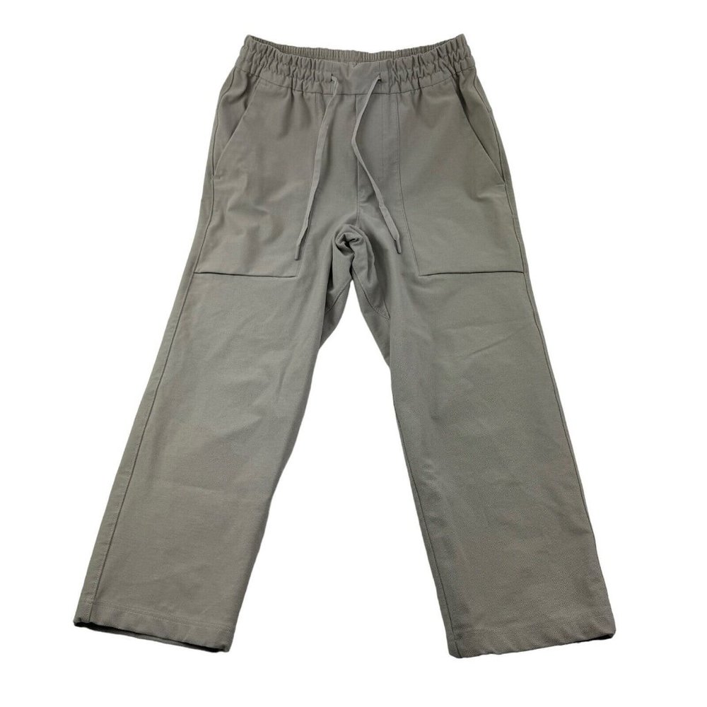 Lululemon Dove Grey Bowline Utilitech ABC Stretch Band Pants Mens Size XS